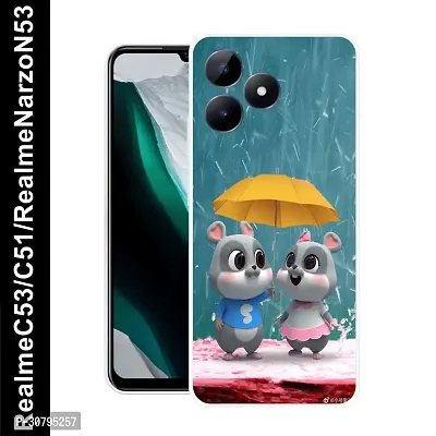 Sleek and Stylish Mobile Cover for Realme C51-thumb0