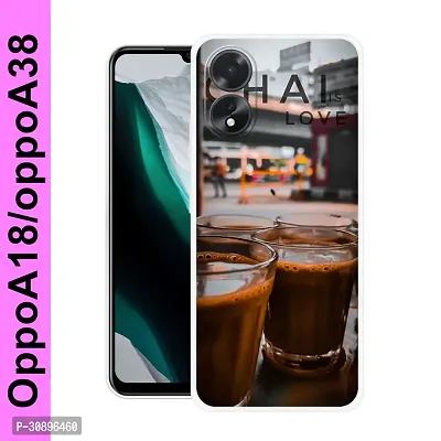 Sleek and Stylish Mobile Cover of OppoA18