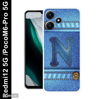 Redmi 12 5G Poco M6 Pro 5G Cover Camera Protection Shockproof BumperEdge 360 Degree Protection TPU And PC  Back Case Cover-thumb0