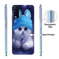 Stylish Silicon Back Cover for Vivo Y20-thumb2