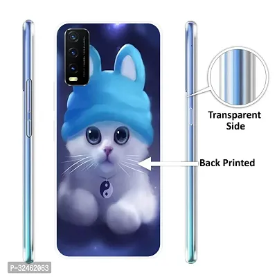 Stylish Silicon Back Cover for Vivo Y20-thumb3