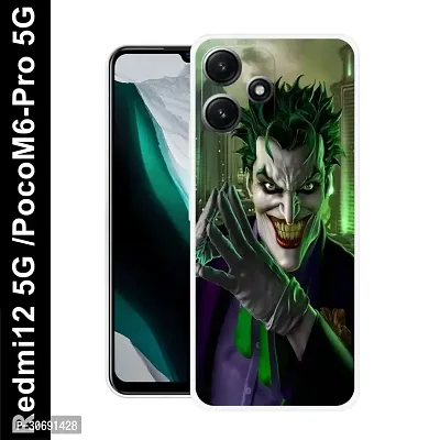 Redmi 12 5G Poco M6 Pro 5G Cover Camera Protection Shockproof BumperEdge 360 Degree Protection TPU And PC  Back Case Cover-thumb0