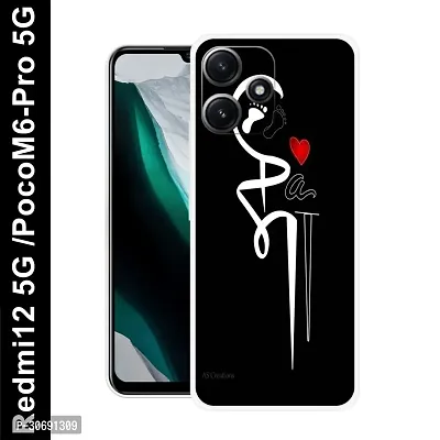 Redmi 12 5G Poco M6 Pro 5G Cover Camera Protection Shockproof BumperEdge 360 Degree Protection TPU And PC  Back Case Cover-thumb0