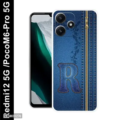 Redmi 12 5G Poco M6 Pro 5G Cover Camera Protection Shockproof BumperEdge 360 Degree Protection TPU And PC  Back Case Cover-thumb0