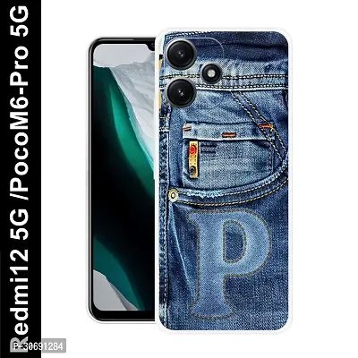 Redmi 12 5G Poco M6 Pro 5G Cover Camera Protection Shockproof BumperEdge 360 Degree Protection TPU And PC  Back Case Cover-thumb0