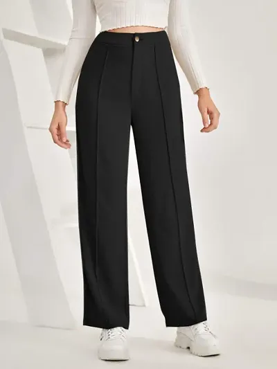 Women High Rise Trousers