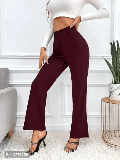 SAI DECORATIVE Women's Stylish Cotton Lycra Lace Pants with Pintuck  Color:-Maroon & size:-XL - Walmart.com