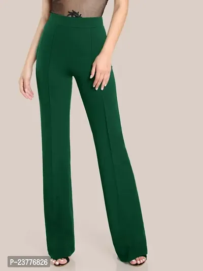 Fancy Lycra Trousers For Women-thumb0