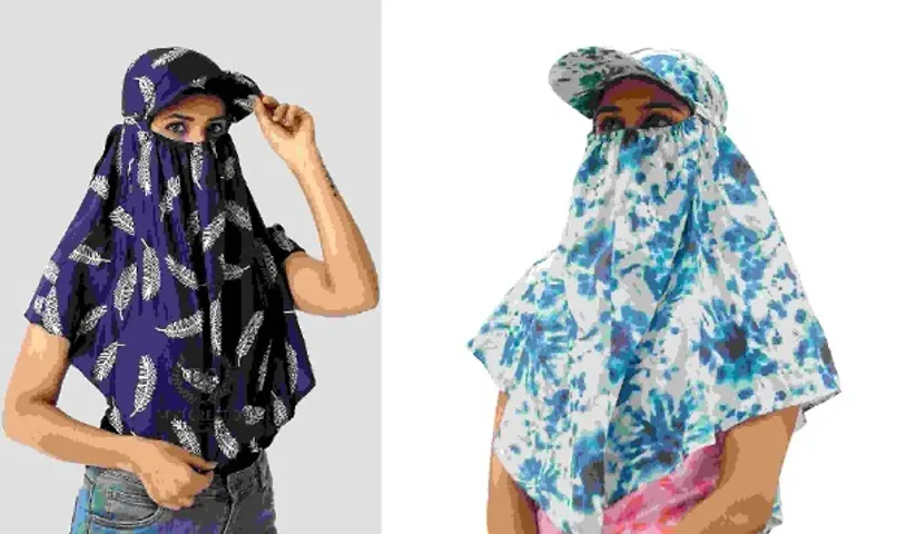 Fancy Cotton Printed Scarfs For Women - Pack Of 2