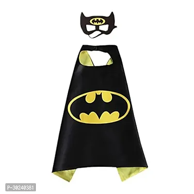 GREENR JOY Fabric Superhero Batman Cape With Mask For Kids-thumb2