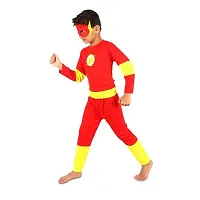 Greenr Joy Kids Pack of 2 Superhero Flash Costumes, Spider-Man  Superman, Fancy Dress-thumb1