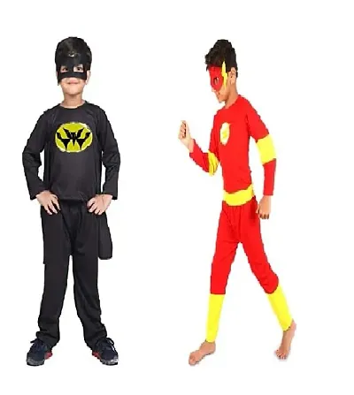 GREENR JOY Fabric Superhero Batman Cosplay and Halloween Outfit