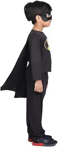 GREENR JOY Batman Superhero Costume For Kids Halloween Dress Fancydress Birthday Gift-thumb3