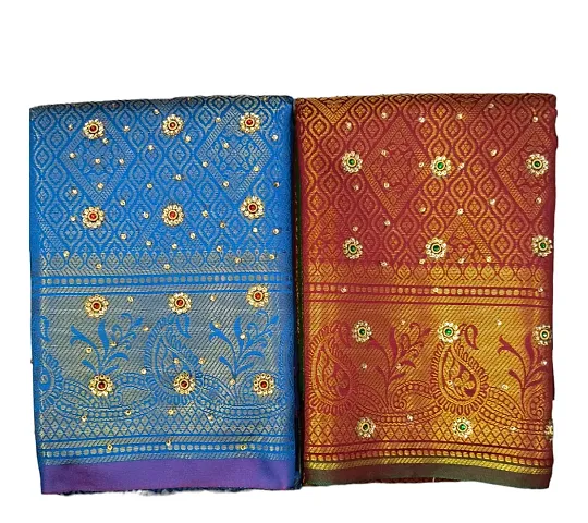 Best Selling Linen Saree with Blouse piece