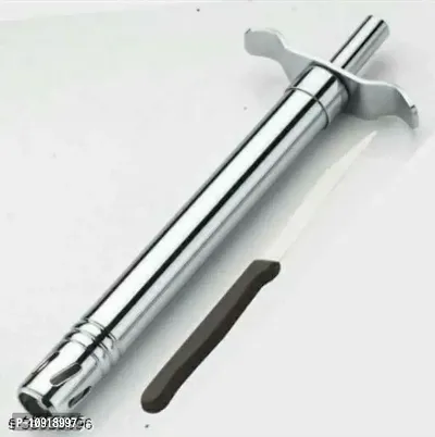 Stainless Steel Gas Lighter With Knife For Kitchen Use(Pack Of 2 Pcs)