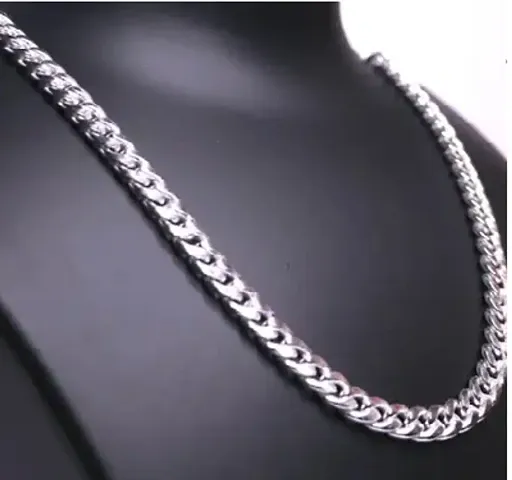 Sterling Silver Plated Chain For Men