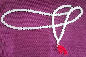 white beads quartz mala-thumb2