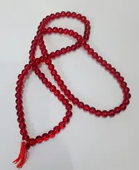 Red agate crystal mala-thumb1