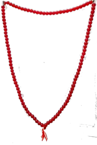 Red agate crystal mala-thumb2