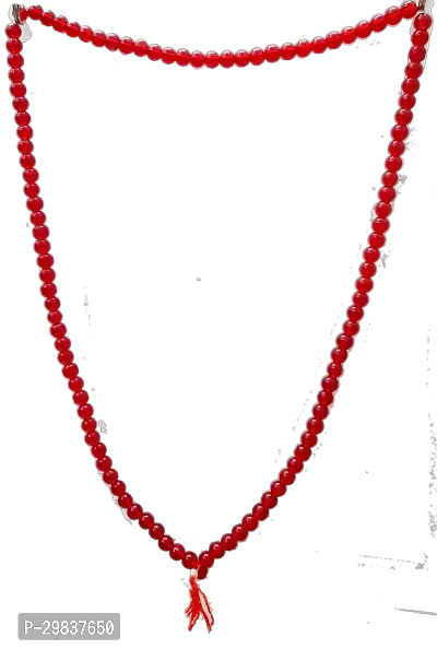 Red agate crystal mala-thumb3