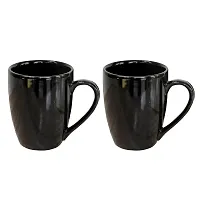 Trunkin' Mugs Set of 2 || Ceramic Mugs || Tea Mugs || Coffee Mugs || Microwave Safe || Black || 5x4.25 Inch-thumb1