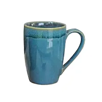 Trunkin' Mugs Set of 2 || Ceramic Mugs || Green || Tea Mugs || Coffee Mugs || Microwave Safe || 4.5x4.25 Inch-thumb2