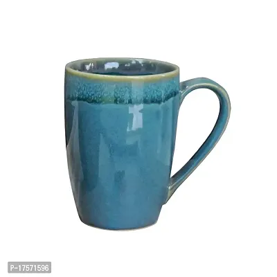 Trunkin' Mugs Set of 2 || Ceramic Mugs || Green || Tea Mugs || Coffee Mugs || Microwave Safe || 4.5x4.25 Inch-thumb3