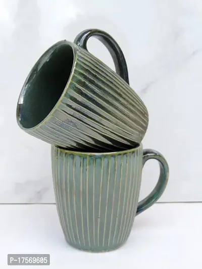 Trunkin' Green Ceramic Mug Set of 2-thumb4