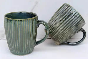 Trunkin' Green Ceramic Mug Set of 2-thumb2