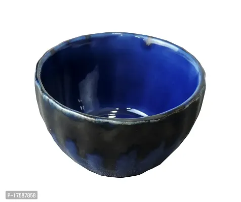 Trunkin' Blue Dinnerware Katori Bowl - Set of 4 - 4x2.25 Inch-thumb4