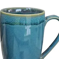 Trunkin' Mugs Set of 2 || Ceramic Mugs || Green || Tea Mugs || Coffee Mugs || Microwave Safe || 4.5x4.25 Inch-thumb3