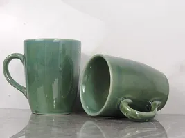 Trunkin' Green Ceramic Mug Set of 2-thumb2