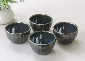 Trunkin' Green Dinnerware Katori Bowl - Set of 4 - 4x2.25 Inch-thumb4