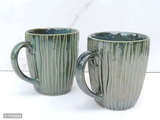 Trunkin' Green Ceramic Mug Set of 2-thumb5