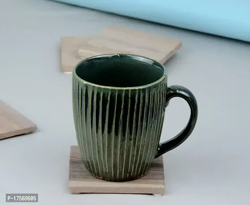 Trunkin' Green Ceramic Mug Set of 2-thumb2