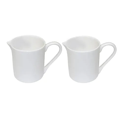 Trunkin' Mugs Set of 2 || 1 Trays (Platters) || Ceramic Mugs || Tea Mugs || Platters || Microwave Safe || Color - White || Size Platters 12.5x5 / Mugs 4.5x3.5 Inches