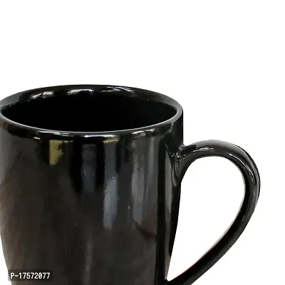 Trunkin' Mugs Set of 2 || Ceramic Mugs || Tea Mugs || Coffee Mugs || Microwave Safe || Black || 5x4.25 Inch-thumb4