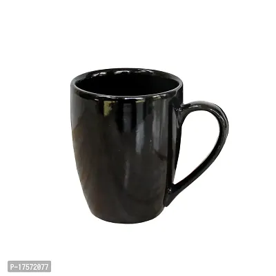 Trunkin' Mugs Set of 2 || Ceramic Mugs || Tea Mugs || Coffee Mugs || Microwave Safe || Black || 5x4.25 Inch-thumb3