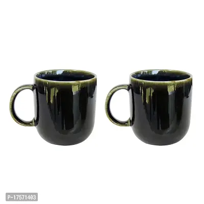 Trunkin' Mugs Set of 2 || Ceramic Mugs || Tea Mugs || Coffee Mugs || Microwave Safe || Brown  Black || 4.5x3.75 Inch