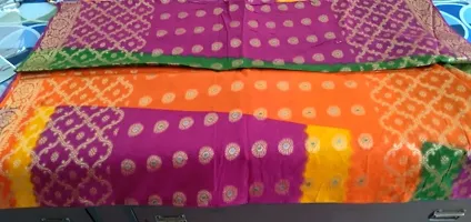 Beautiful Cotton Jaquard Saree Without Blouse Piece For Women-thumb4