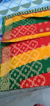 Classic Cotton Printed Saree without Blouse piece-thumb4