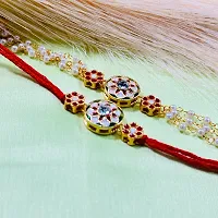 Bhaiya Bhabhi Rakhi Set with Roli Chawal-thumb1