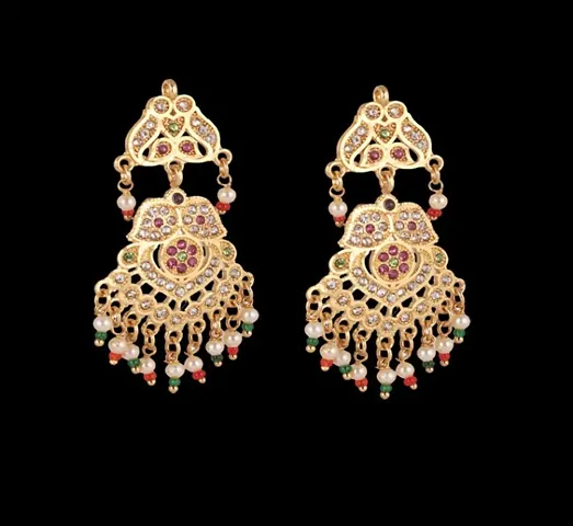 Stylish Copper Drop Earrings For Women
