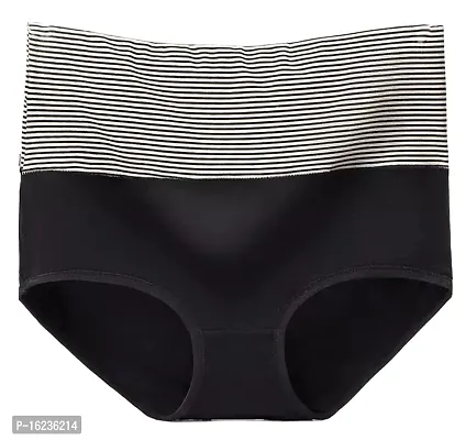 Women Cotton Solid Seamless Briefs-thumb0