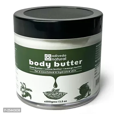 Natural Body Butter For Nourished, Moisturized, Hydrated And Even Skin Tone - 100gms-thumb0