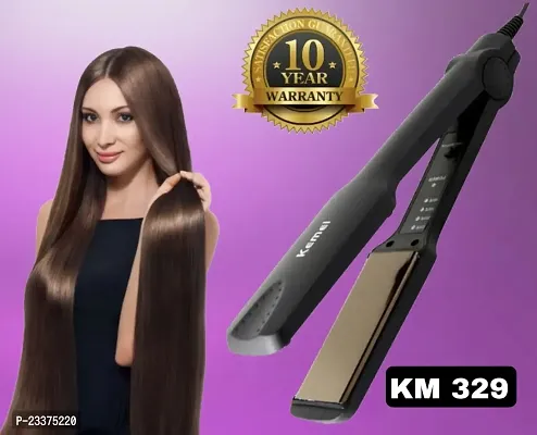 Somytech Electric Straight Sleek Hair Straightener/Hair Brush For Women-FH909 (Multicolor)-thumb0