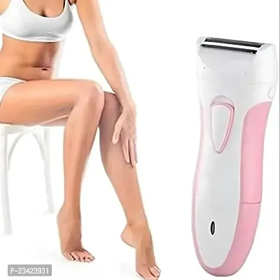 Women Rechargeable cordless Face Body Underarms Leg Arm Hair Removal Trimmer Epilator Electric Lady Shaver Bikini Shaving Razor Cordless Epilator (Multicolor)-thumb0