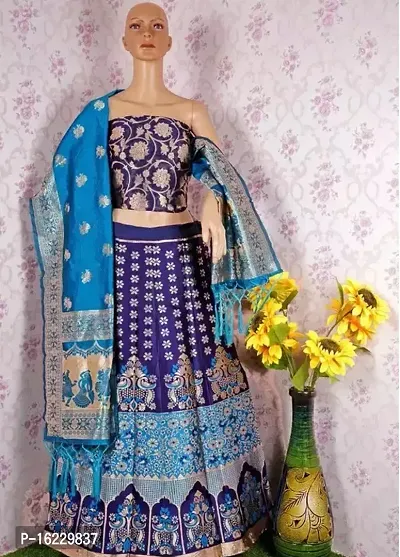 Attractive Art Silk Lehenga For Women