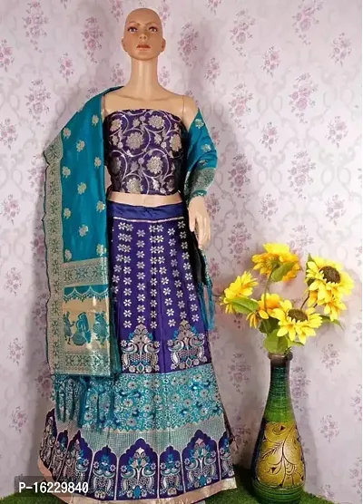 Attractive Art Silk Lehenga For Women