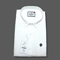 Classic Linen Solid Formal Shirts for Men-thumb1